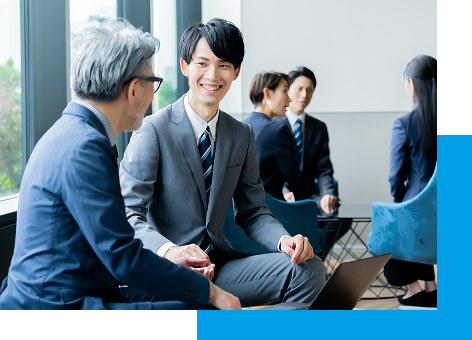 働く人たちの写真