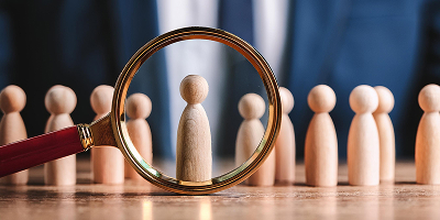 適性のある人を選ぶイメージの写真